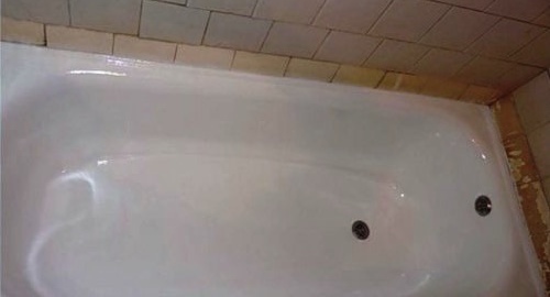 Реставрация ванны жидким акрилом | Саки